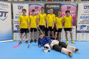Dny florbalu 2025 - první místo v kategorii žáků 6. a 7. tříd!
