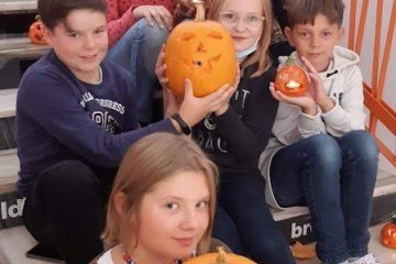 Přípravy na Halloween v 6.A